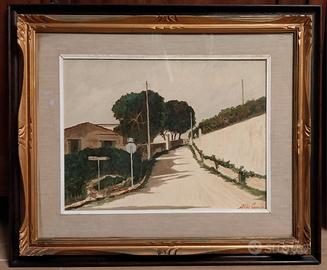 aldo guidi olio su tavola 