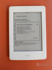 E-reader Kindle Paperwhite 7ª generazione + cover