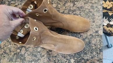 stivaletti camoscio mis 40 donna