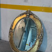 Specchio dorato- ritiro a mano