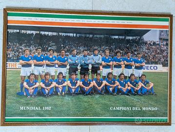Poster Italia Campione del Mondo 1982