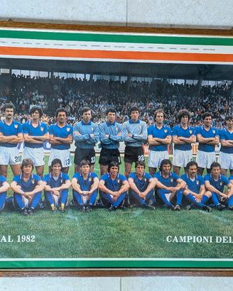 Poster Italia Campione del Mondo 1982