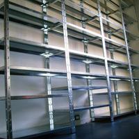 SCAFFALE INCASTRO ACCIAIO 200 X 100 X 30