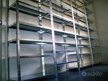 SCAFFALE INCASTRO ACCIAIO 200 X 100 X 30