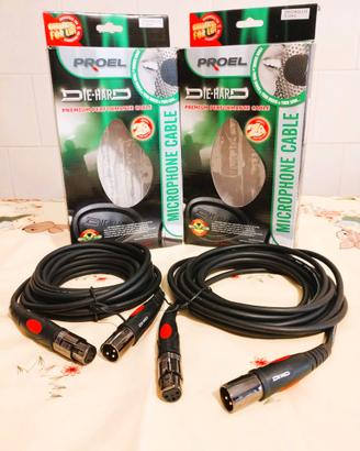 🔴🏆⭐BEST BUY⭐🏆🔴CAVI PROEL DIE HARD XLR-XLR 5M