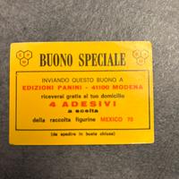 Figurine Panini Mexico 70 Buono speciale