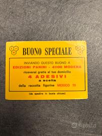 Figurine Panini Mexico 70 Buono speciale