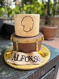 Torta scenografica Pirati 74