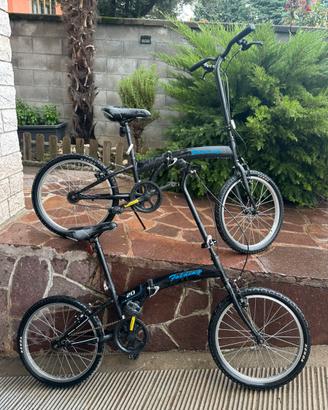 Due biciclette pieghevoli