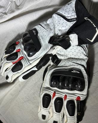 Guanti moto pelle Macna Track R