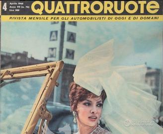 N. 11 RIVISTE QUATTRORUOTE ANNO 1962