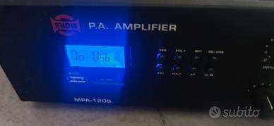 AMPLIFICATORE KARMA MPA 120S Music HI-FI stereo Am