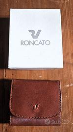 Portamonete Roncato in vera pelle