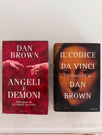 2 Libri Dan Brown copertina rigida