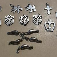 Set di ciondoli in acciaio