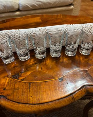 Raro set 6 bicchierini vintage averna