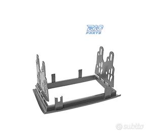 CORNICE NERA RADIO 2-DIN PER CITROEN JUMPER PEUGEO
