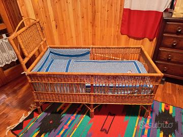 Lettino bimbi 130cm x 67 cm