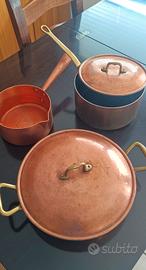 Pentola, tegame e casseruola in rame