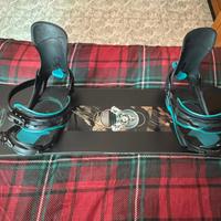 Tavola Snowboard e attacchi phase Jones 25/26