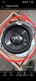 Subwoofer pride s518 v2 7500watt rms