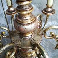 TAVOLINO E Lampadario STILE VENEZIANO