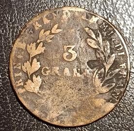 ANTICA MONETA DA 3 GRANA