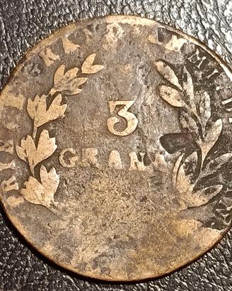 ANTICA MONETA DA 3 GRANA
