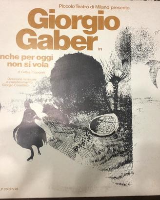 Giorgio Gaber  "Anche per oggi non si vola" 1974
