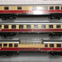 Marklin 3 vetture TEE con illuminazione