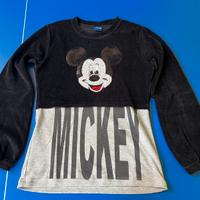 Felpa DISNEY MICKEY taglia M anni 7\8 anni