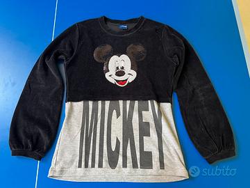 Felpa DISNEY MICKEY taglia M anni 7\8 anni
