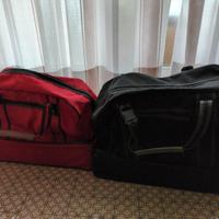 Borsone con scomparto scarpe