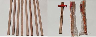 kit martelli carpentiere kapriol  e manici