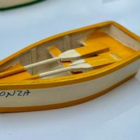 Modellini lance a remi artigianali legno