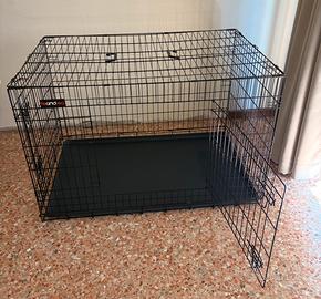 Gabbia per cani FEANDREA XL 120x75x80 cm