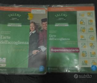 Coppia libri biennio alberghiero L' arte dell' 
