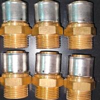 6 Raccordi Valsir Pexal Diritti Maschio 32x3 - N
