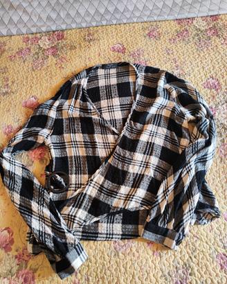 Camicia intrecciata donna