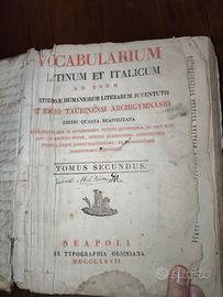 Vocabolario latino del 1827