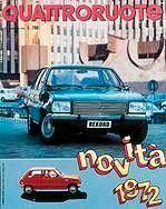 Rivista Quattroruote febbraio 1972