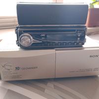 Radio e caricatore cd