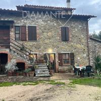 Porzione di casale vista lago con oliveto e pozzo