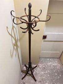 Appendiabiti in legno curvato vintage-stile thonet