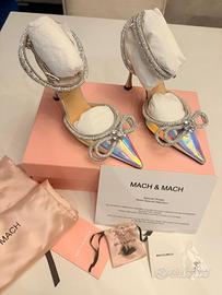 Slingback Mach & Mach double bow n 38 / décolleté