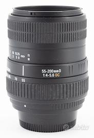 SIGMA DC 55-200mm D 4-5.6 (NIKON)