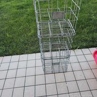 cassette in ferro portabottiglie 