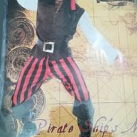 Costume pirata uomo carnevale M