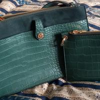 borsa gattinoni con annessa pochette