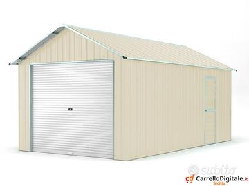 Prefabbricato box cantiere 360x610 avorio